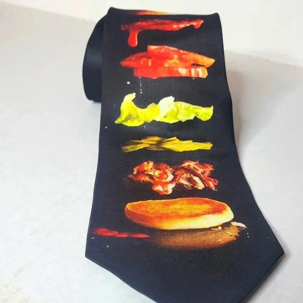 THREE ROOKER Men's Necktie